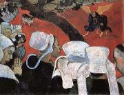 Paul Gauguin Vision after the Sermon  Jacob Wrestling with the Angel Germany oil painting artist